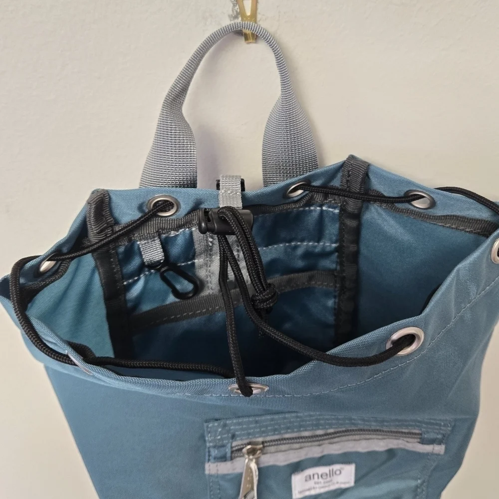 Anello EPOCH Water Repellent Body Bag Backpack ATR0205 Blue